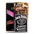 Дизайнерский пластиковый чехол для LG X Style Jack Daniels