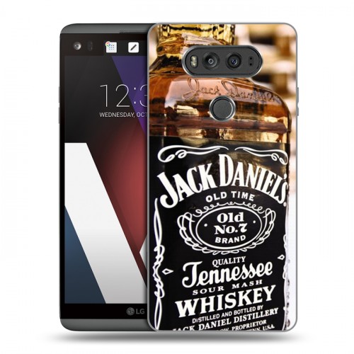 Дизайнерский пластиковый чехол для LG V20 Jack Daniels