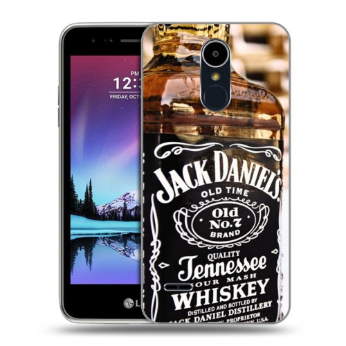Дизайнерский пластиковый чехол для LG K7 (2017) Jack Daniels