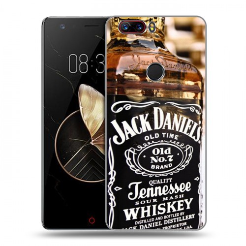 Дизайнерский пластиковый чехол для ZTE Nubia Z17 Jack Daniels