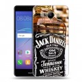 Дизайнерский пластиковый чехол для Huawei Y3 (2017) Jack Daniels