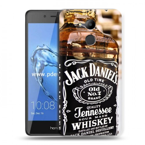 Дизайнерский пластиковый чехол для Huawei Honor 6C Pro Jack Daniels