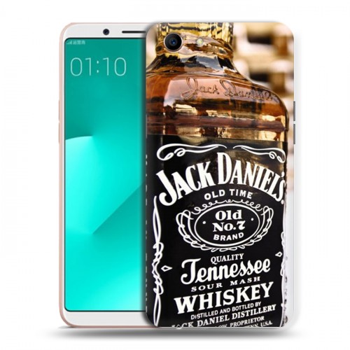 Дизайнерский пластиковый чехол для OPPO A83 Jack Daniels