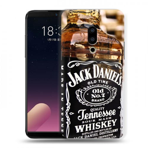 Дизайнерский пластиковый чехол для Meizu 15 Plus Jack Daniels