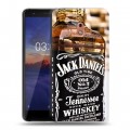 Дизайнерский силиконовый чехол для Nokia 2.1 Jack Daniels