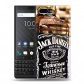 Дизайнерский пластиковый чехол для BlackBerry KEY2 Jack Daniels