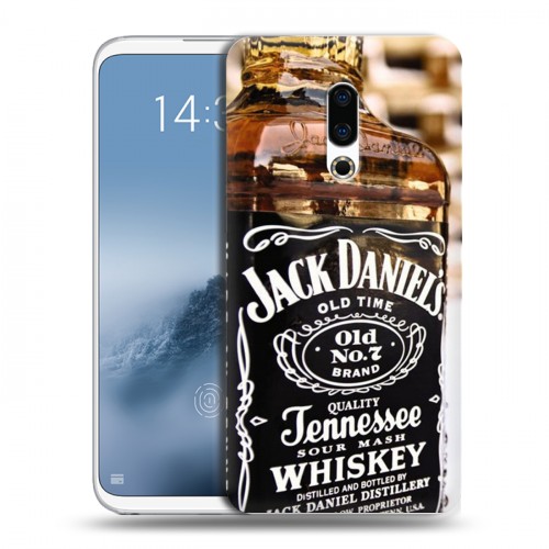 Дизайнерский пластиковый чехол для Meizu 16th Plus Jack Daniels