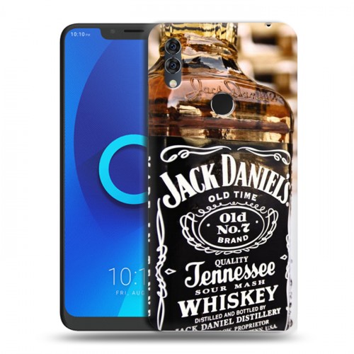 Дизайнерский силиконовый чехол для Alcatel 5V Jack Daniels