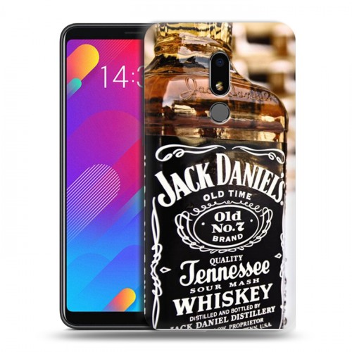 Дизайнерский пластиковый чехол для Meizu M8 Lite Jack Daniels