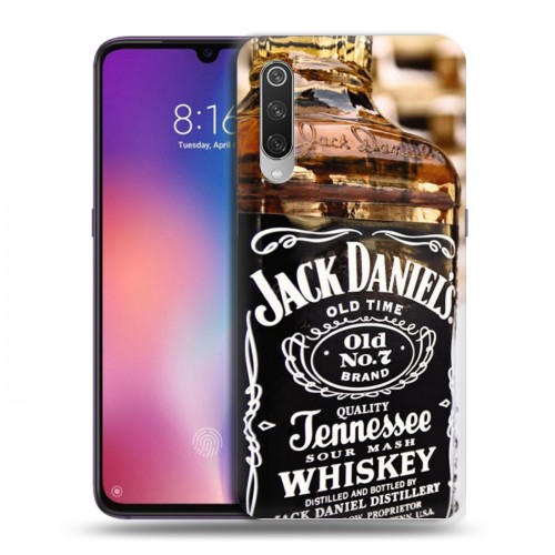 Дизайнерский силиконовый с усиленными углами чехол для Xiaomi Mi9 Jack Daniels