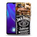 Дизайнерский силиконовый с усиленными углами чехол для OPPO A1k Jack Daniels