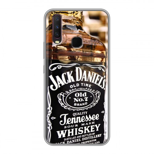 Дизайнерский силиконовый чехол для Vivo Y17 Jack Daniels