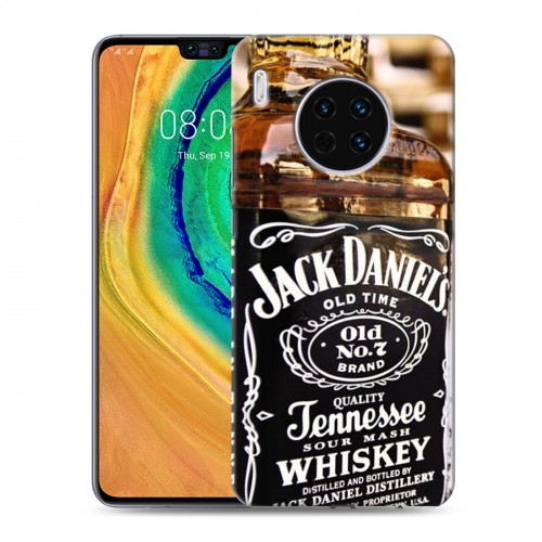 Дизайнерский пластиковый чехол для Huawei Mate 30 Jack Daniels