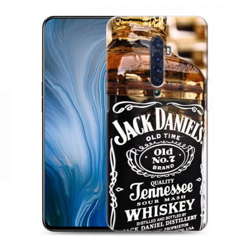 Дизайнерский пластиковый чехол для OPPO Reno2 Z Jack Daniels