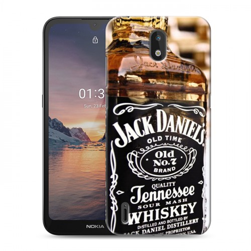 Дизайнерский силиконовый чехол для Nokia 1.3 Jack Daniels