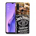 Дизайнерский силиконовый с усиленными углами чехол для OPPO A31 Jack Daniels