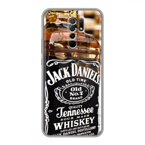 Дизайнерский силиконовый чехол для Xiaomi RedMi 9 Jack Daniels