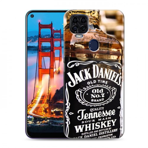 Дизайнерский пластиковый чехол для ZTE Blade V2020 Jack Daniels