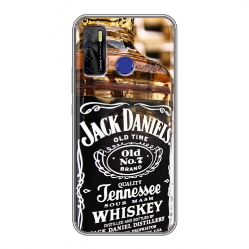 Дизайнерский силиконовый чехол для Tecno Camon 15 Jack Daniels