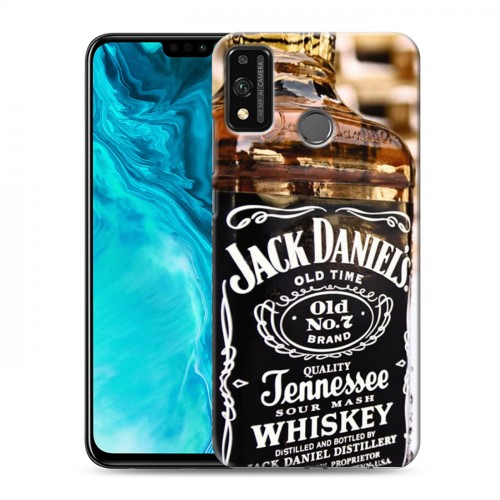 Дизайнерский силиконовый чехол для Huawei Honor 9X Lite Jack Daniels