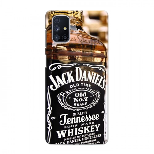 Дизайнерский пластиковый чехол для Samsung Galaxy M51 Jack Daniels