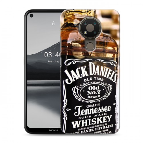 Дизайнерский силиконовый чехол для Nokia 3.4 Jack Daniels