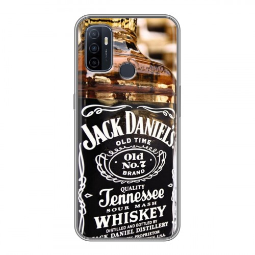 Дизайнерский силиконовый чехол для OPPO A53 Jack Daniels