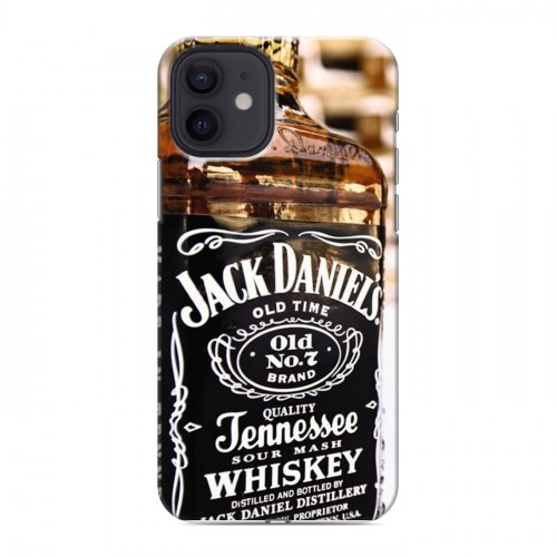 Дизайнерский силиконовый чехол для Iphone 12 Jack Daniels