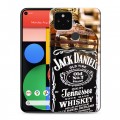 Дизайнерский пластиковый чехол для Google Pixel 5 Jack Daniels