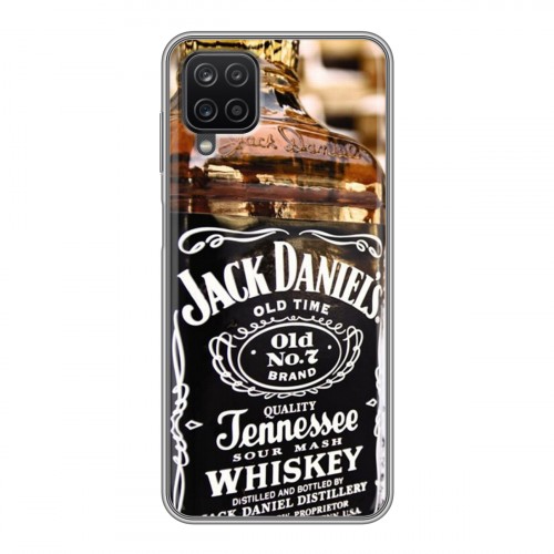 Дизайнерский силиконовый чехол для Samsung Galaxy A12 Jack Daniels