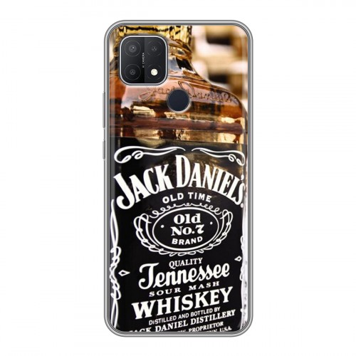 Дизайнерский силиконовый чехол для OPPO A15 Jack Daniels