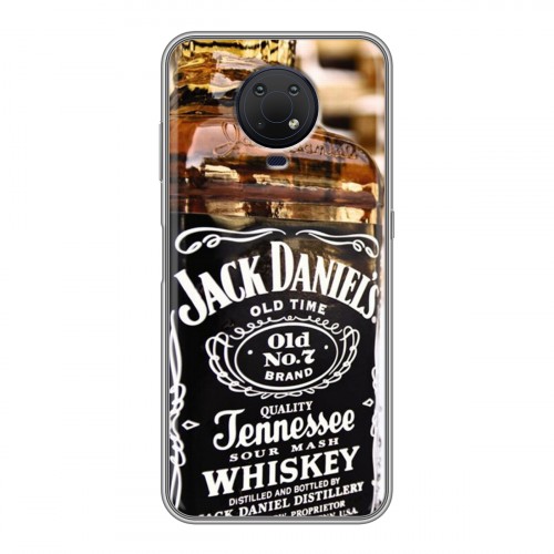 Дизайнерский силиконовый чехол для Nokia G10 Jack Daniels