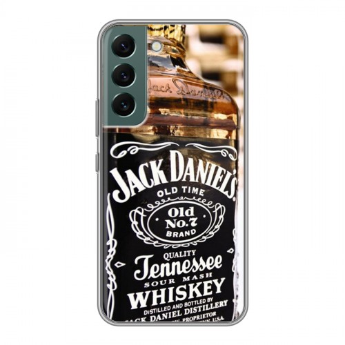 Дизайнерский силиконовый чехол для Samsung Galaxy S22 Jack Daniels