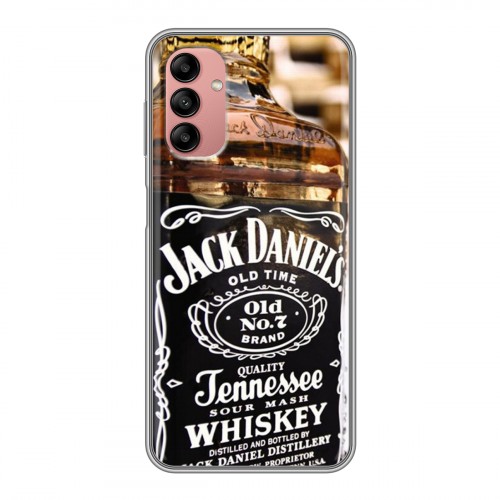 Дизайнерский силиконовый с усиленными углами чехол для Samsung Galaxy A04s Jack Daniels