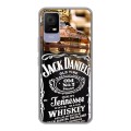 Дизайнерский пластиковый чехол для TCL 405 Jack Daniels