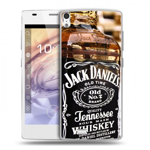 Дизайнерский пластиковый чехол для Prestigio Grace Jack Daniels