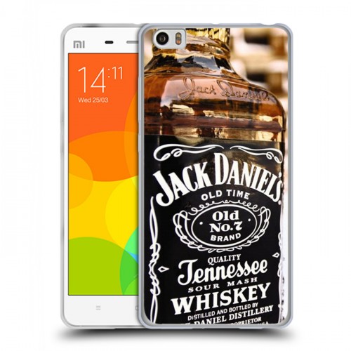 Дизайнерский пластиковый чехол для Xiaomi Mi Note Jack Daniels