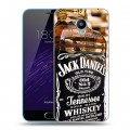 Дизайнерский пластиковый чехол для Meizu M1 Jack Daniels