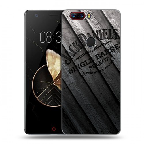 Дизайнерский пластиковый чехол для ZTE Nubia Z17 Jack Daniels