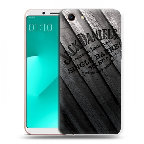 Дизайнерский пластиковый чехол для OPPO A83 Jack Daniels