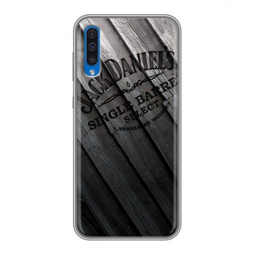 Дизайнерский пластиковый чехол для Samsung Galaxy A50 Jack Daniels