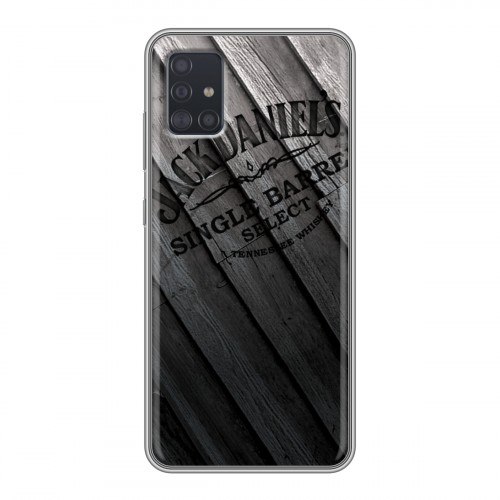 Дизайнерский силиконовый чехол для Samsung Galaxy A51 Jack Daniels