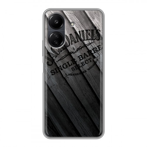 Дизайнерский силиконовый чехол для Xiaomi Poco C65 Jack Daniels