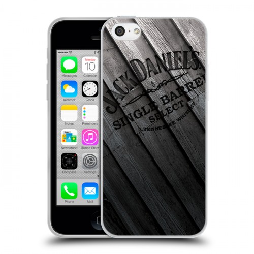 Дизайнерский пластиковый чехол для Iphone 5c Jack Daniels