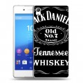 Дизайнерский пластиковый чехол для Sony Xperia Z3+ Jack Daniels