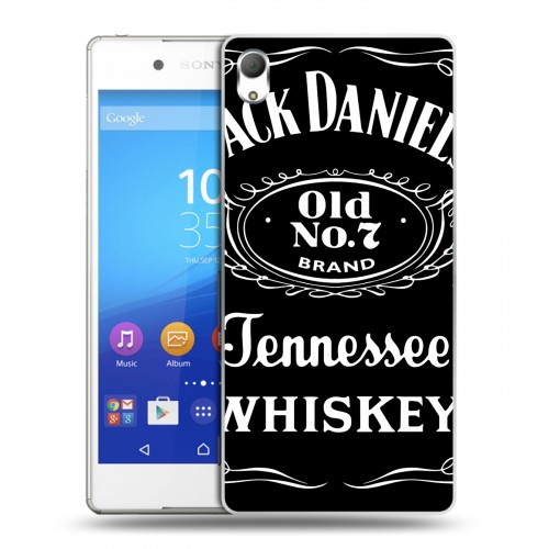 Дизайнерский пластиковый чехол для Sony Xperia Z3+ Jack Daniels