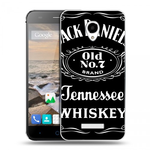 Дизайнерский силиконовый чехол для Micromax Canvas Spark Jack Daniels