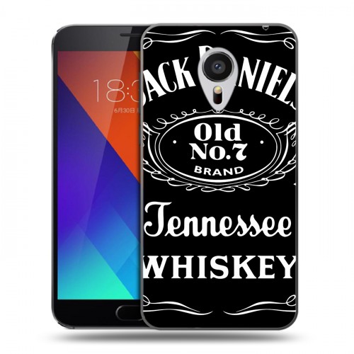 Дизайнерский пластиковый чехол для Meizu MX5 Jack Daniels