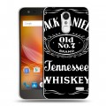 Дизайнерский пластиковый чехол для ZTE Blade X5 Jack Daniels