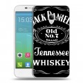 Дизайнерский силиконовый чехол для Alcatel One Touch POP 3 5 Jack Daniels